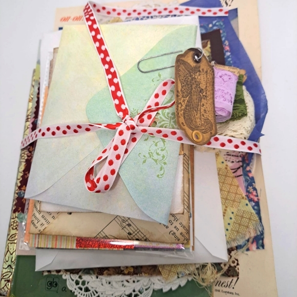 handmade Other Junk Journal Supplies Pack 2lb Poshmark